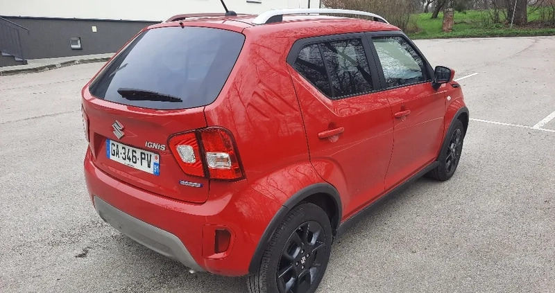 Suzuki Ignis cena 69900 przebieg: 6400, rok produkcji 2021 z Władysławowo małe 191